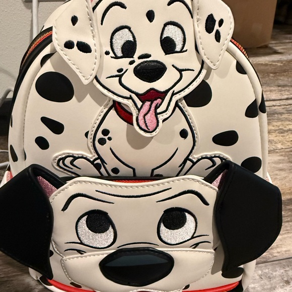 Loungefly Dalmatian Backpack - Black and White